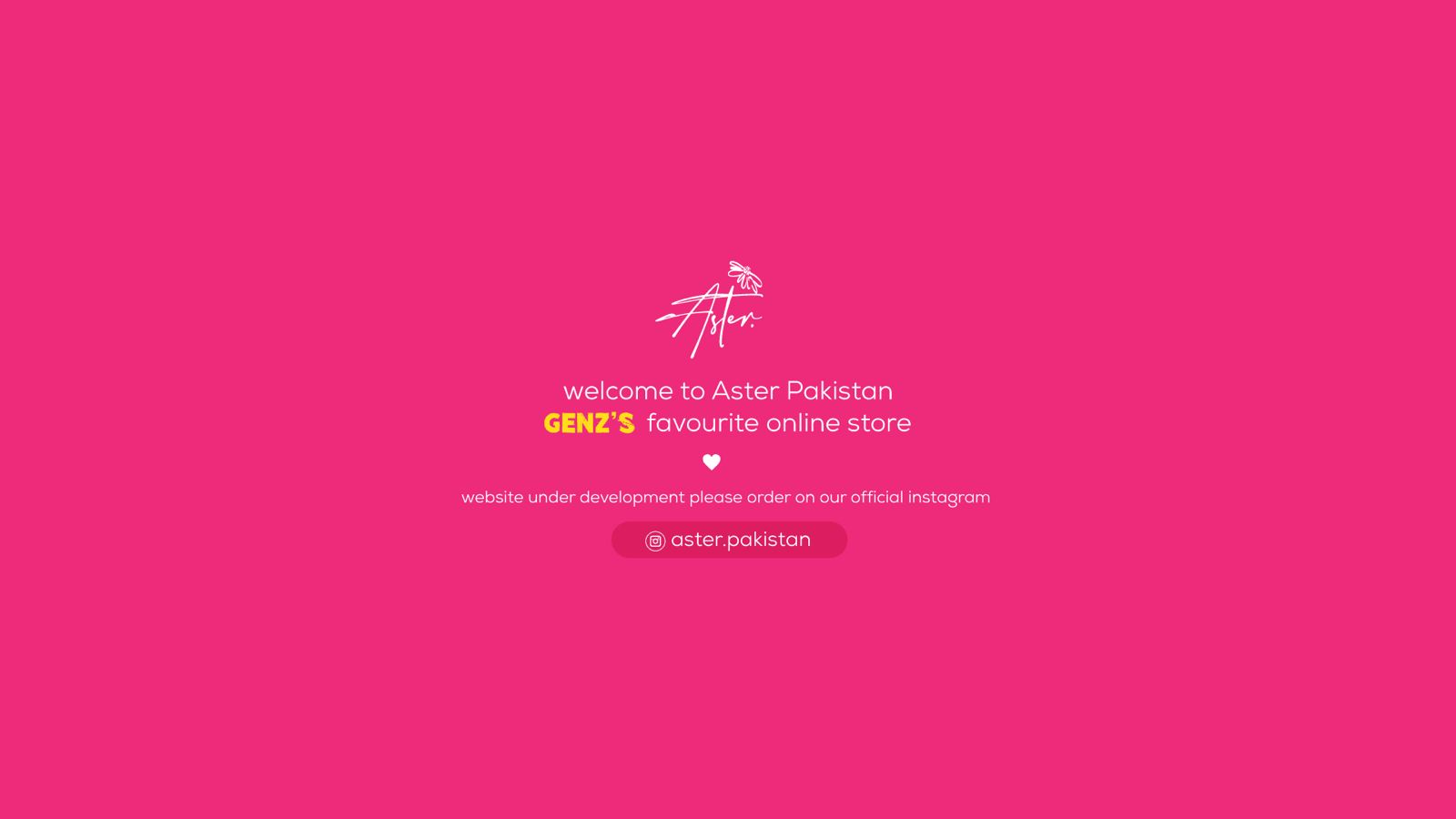 Aster Pakistan Landing